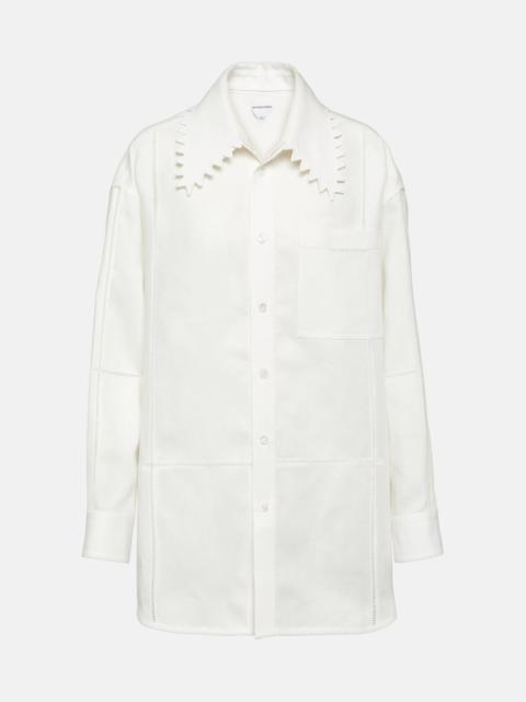 Bottega Veneta Oversized linen shirt