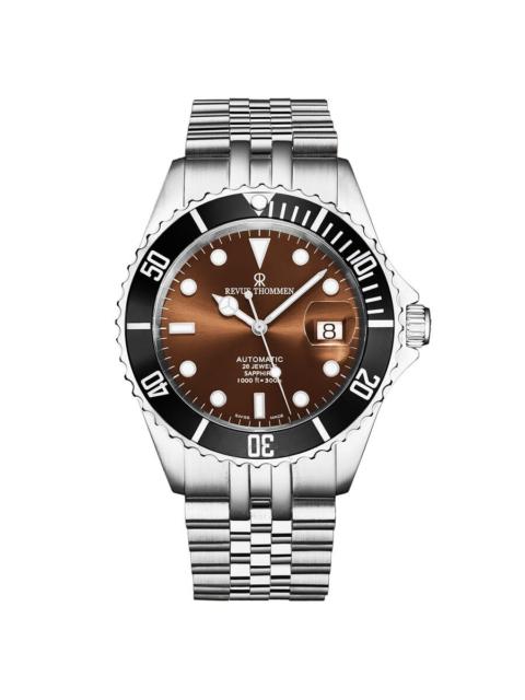 Other Designers Revue Thommen Diver Automatic Brown Dial Men's Watch 17571.2221