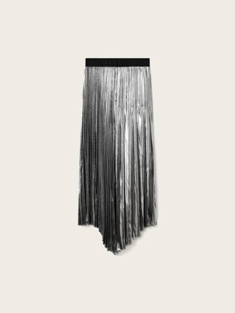 ALLSAINTS JAX PLEATED MIDI SKIRT