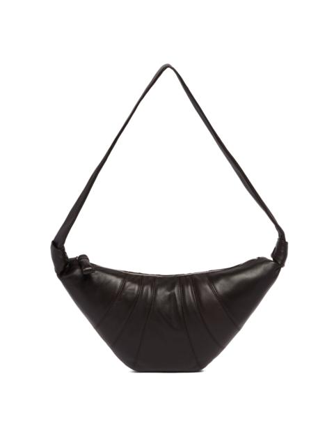 Lemaire Brown Medium Leather Croissant Bag