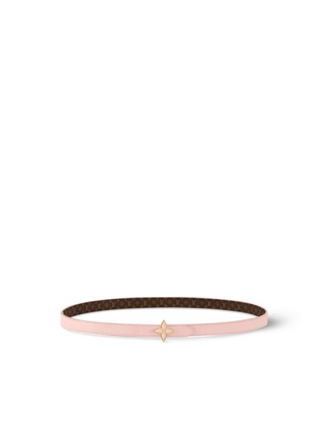 LV Mini Flowergram15mm Reversible Belt