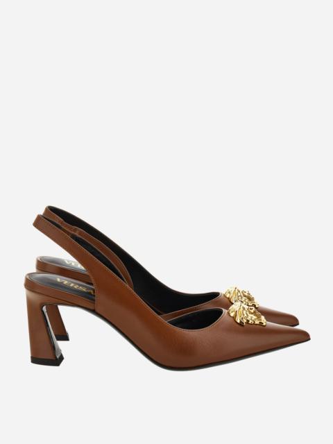VERSACE Versace Logo Sling Back