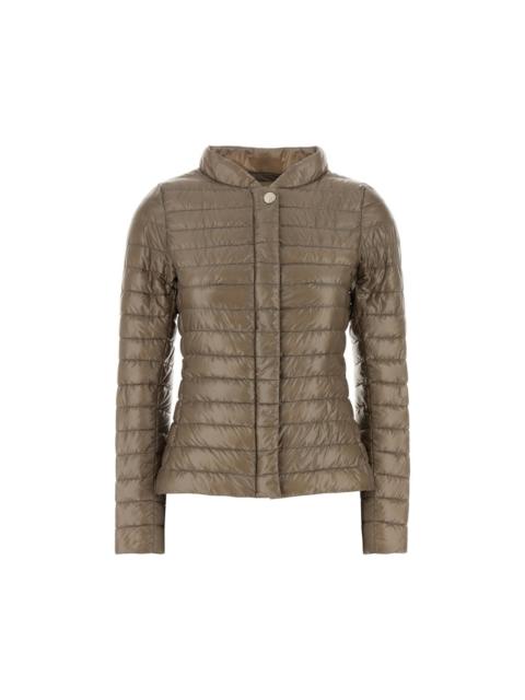 Herno HERNO Dove Grey Nylon Down Jacket New & Authentic (Women's s