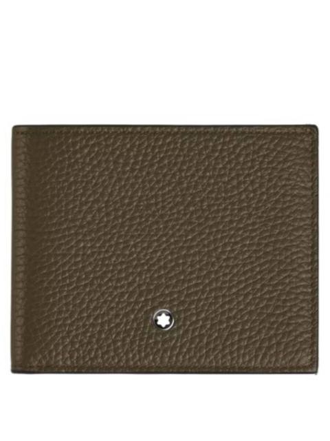 Montblanc Montblanc Grain Leather 4cc Wallet With Coin Case