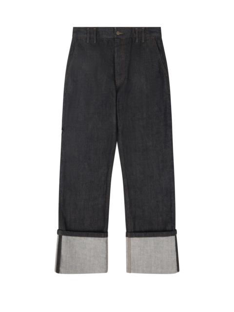 entire studios CUFF JEAN RAW INDIGO