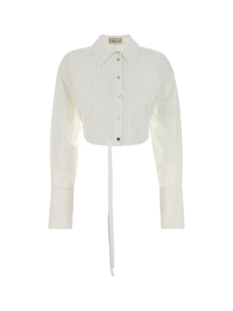 Blumarine Blumarine Women White Poplin Shirt
