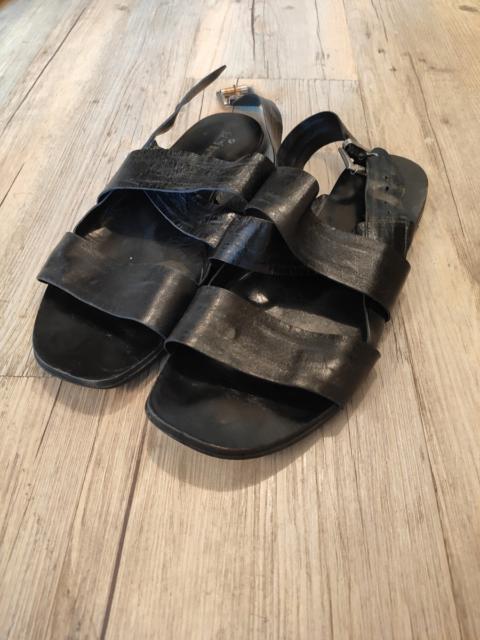 Other Designers Gianni Barbato - Leather sandals.Like Guidi Marsell or Saint Laurent