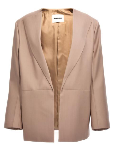 Jil Sander Jil Sander Women Single-Breasted Blazer Jacket