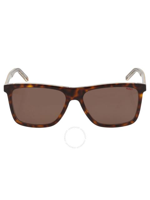 Hugo Boss - Hugo Boss Brown Square Men's Sunglasses HG 1003/S 0KRZ/70 56