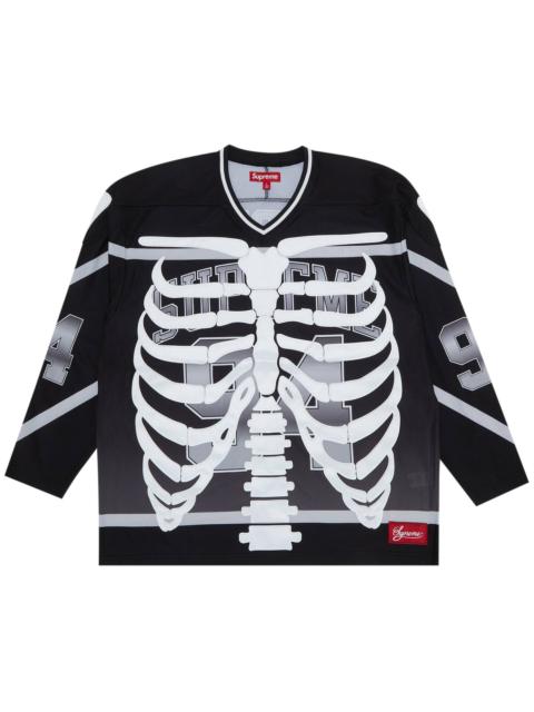 Supreme Supreme Bones Hockey Jersey Black | REVERSIBLE