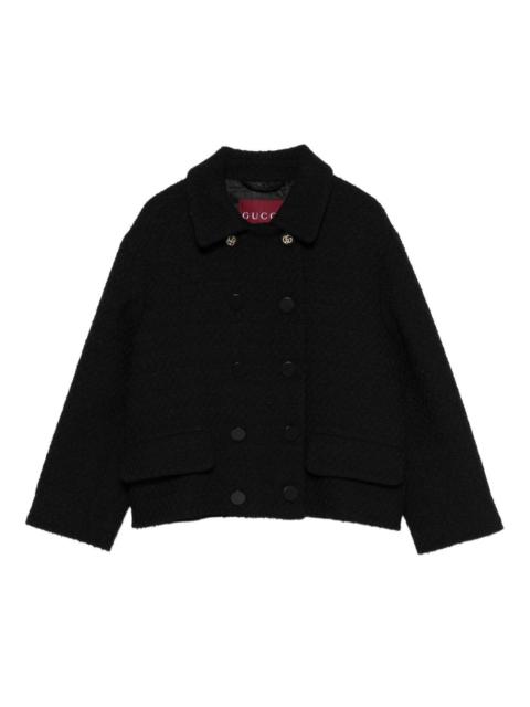 GUCCI double-breasted button jacket