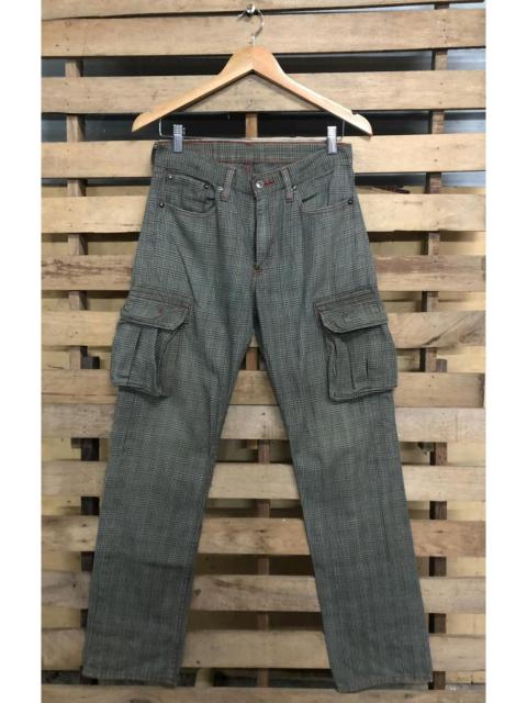 Levi's Vintage Levi’s 505 Tartan Cargo Denim Jeans