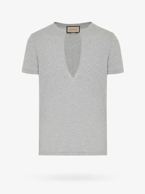 Gucci Man T-Shirt Man Grey T-Shirts