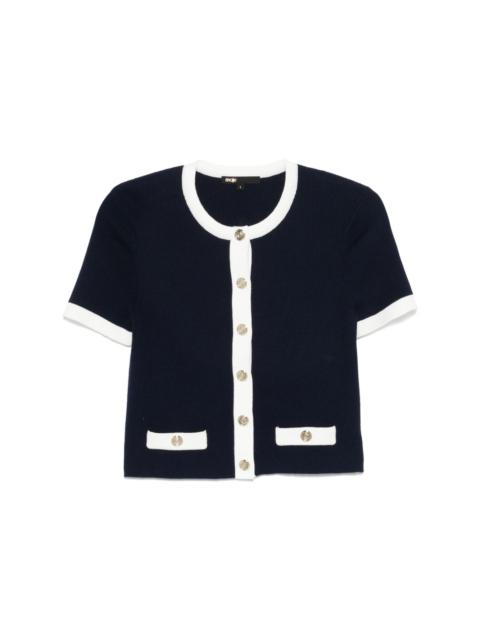 ribbed cardigan