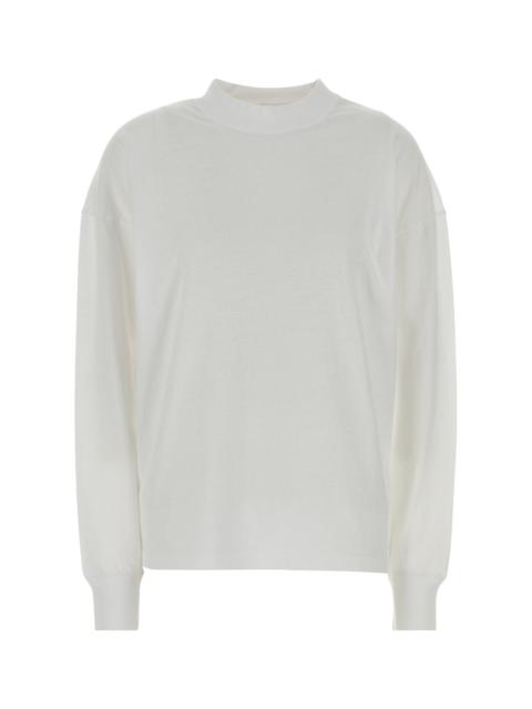 The Row White cotton oversize Raveena t-shirt