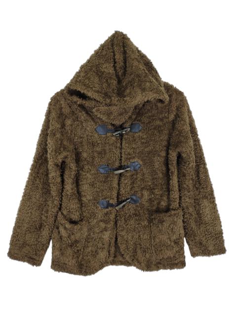 Other Designers Archival Clothing - Coup Sec Bouger Fleece Hoodie Duffle Coat