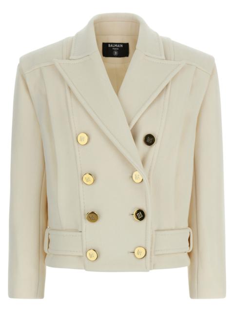 Balmain Balmain Women Double-Breasted Coat