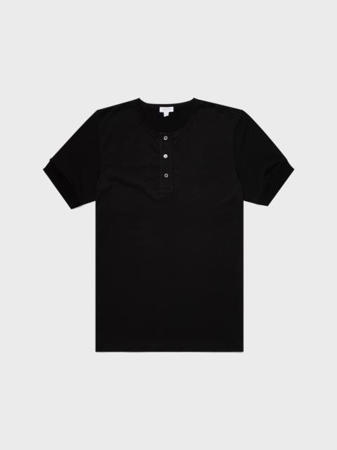 Sunspel Henley T‑shirt