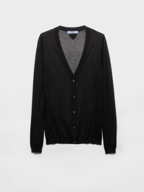 Prada Cashmere and silk cardigan