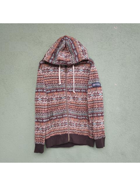 Other Designers Other - Vintage Outdoor Zipper Ups Hoodie Sweater