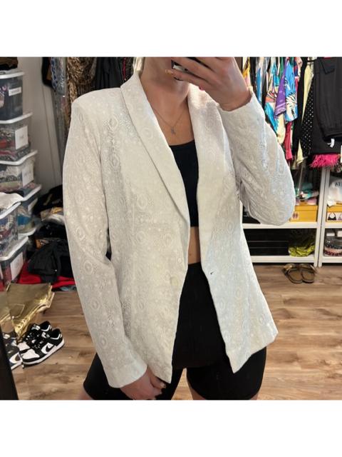 Other Designers Guess White Lace Blazer