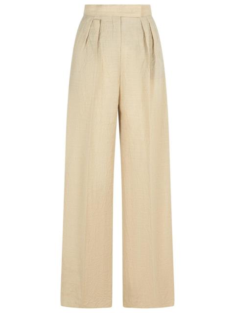 Max Mara Max Mara 'ACINOSO' Beige Fine Wool Pants
