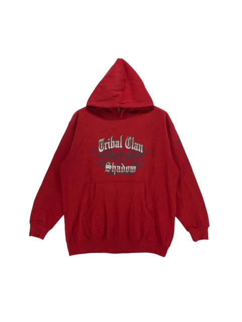Other Designers Vintage - Tribal Clan Shadow Big logo Hoodie #3403-121