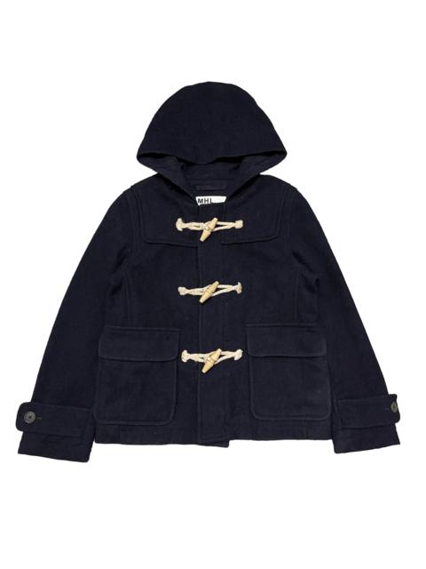 MHL by Margaret Howell Duffle Wool Hooded Coat