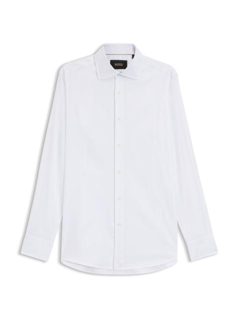 BOSS SLIM-FIT SHIRT IN ITALIAN PERFORMANCE-STRETCH FABRIC