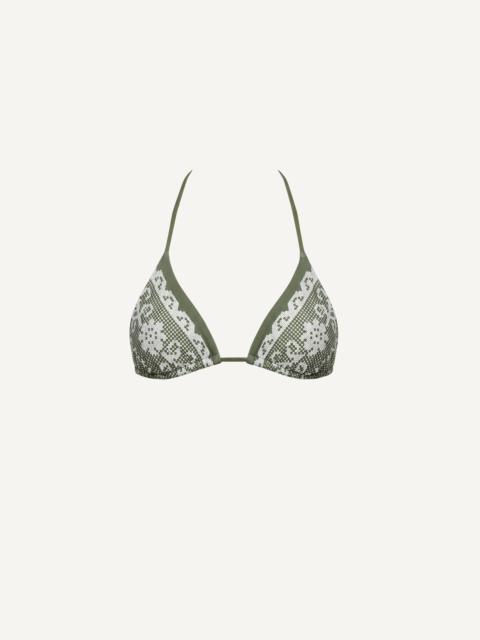 Cleobella FLORBELA TRIANGLE TOP | VERDANT FLIGHT