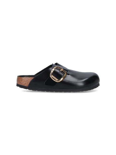 BIRKENSTOCK "BOSTON BIG BUCKLE" MULES