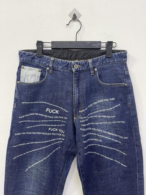 Other Designers Fiberops ‘Fuck You’ denim