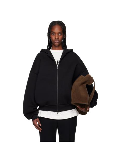 Black Eternal Fleece Full Zip Hoodie