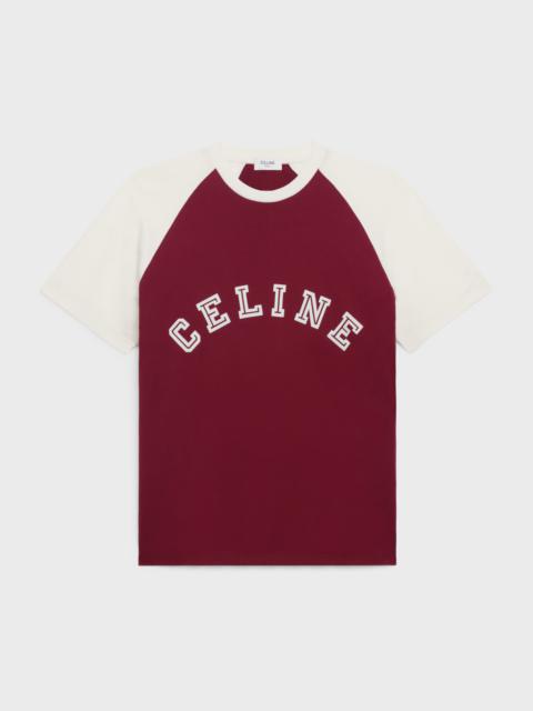 celine loose t-shirt in cotton jersey