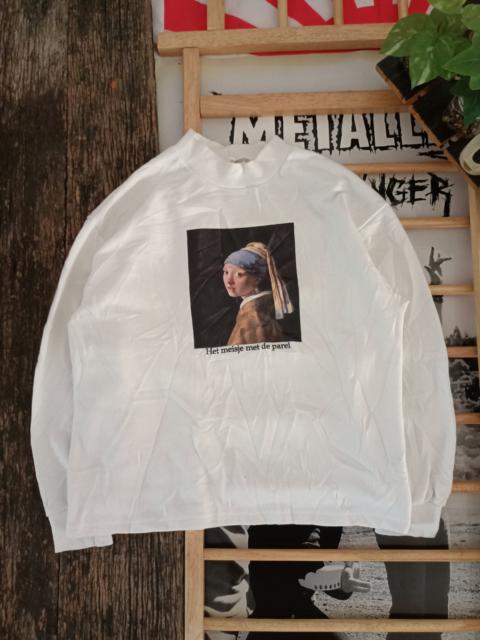 Japanese Brand - Steals💥 Johannes Vermeer Art Painting Potret Shirt