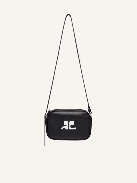 courrèges REEDITION LEATHER CAMERA BAG