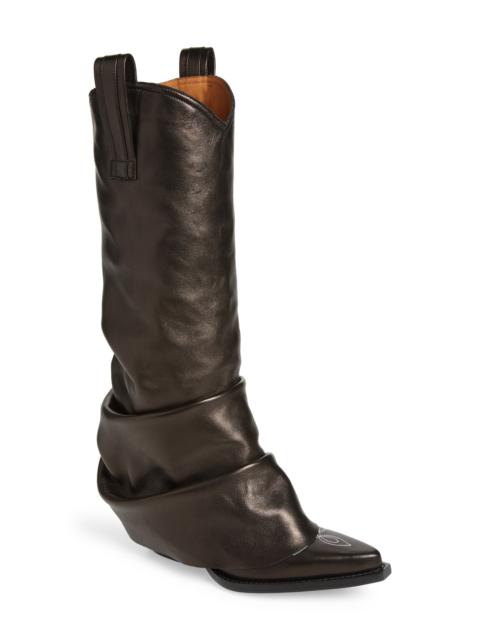 R13 Leather Sleeve Cowboy Boot