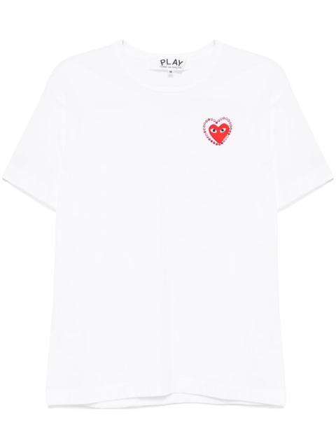 Comme des Garçons PLAY Metalstone Red Heart Tee