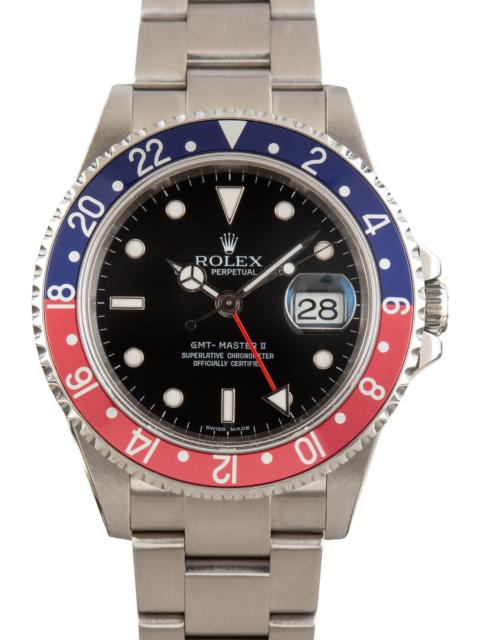 ROLEX Used Rolex GMT Master II 16710 Pepsi