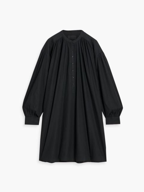 NILI LOTAN Najam cotton-poplin mini dress