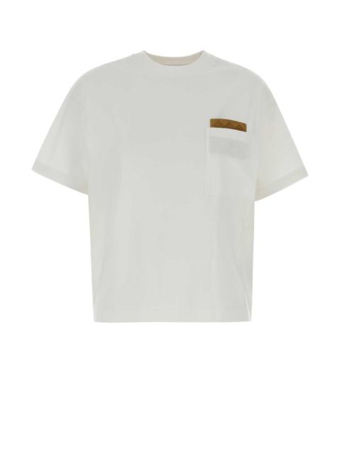 Bottega Veneta Bottega Veneta Women White Cotton T-Shirt