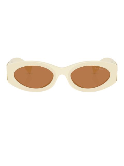 Miu Miu Oval Sunglasses