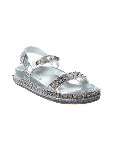 Christian Louboutin Christian Louboutin Pyrabizz Leather Sandal