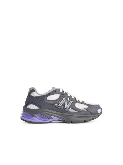 New Balance New Balance 2010 Grey Mesh Suede Sneakers Violet