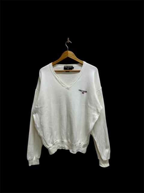 Polo Ralph Lauren Vintage 90s Polo Sport Ralph Lauren Vneck Knit Sweater