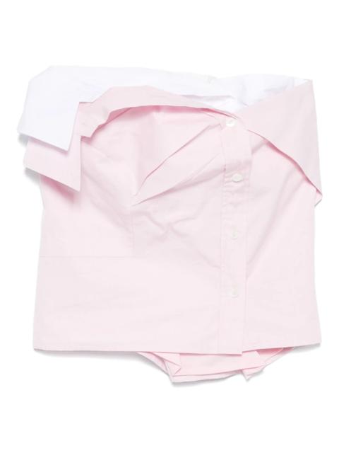 Miu Miu poplin top