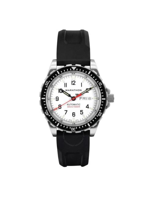 Marathon - Marathon Jumbo Day/Date Automatic (Jdd) Arctic Edition White Dial Unisex Watch WW194021SS-0530