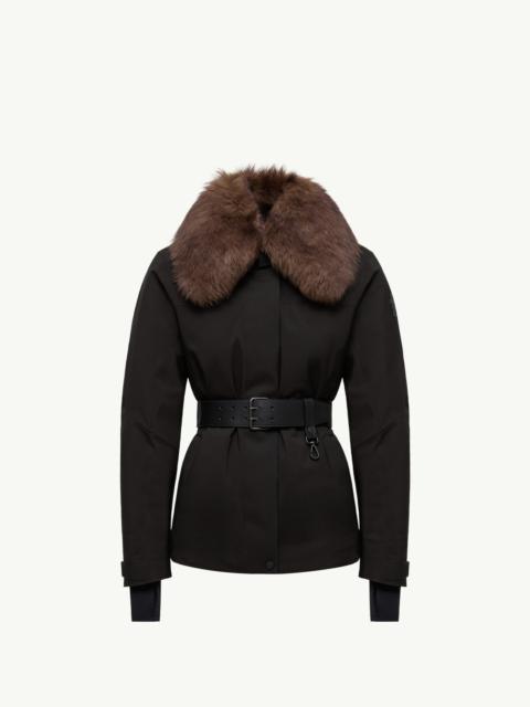 Moncler Grenoble Vizelles Shearling-Trimmed Ski Jacket