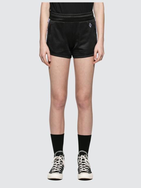 Marcelo Burlon County Of Milan CROSS TAPE SHORTS