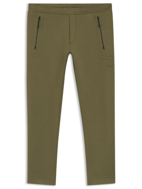 BOSS PORSCHE X BOSS TRACK PANTS WITH TONAL REFLECTIVE BRANDING